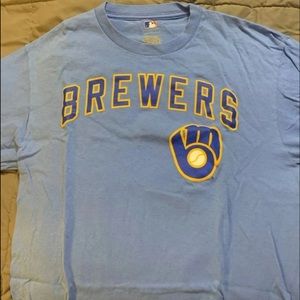 Milwaukee Brewers #1 Dad T Shirt
